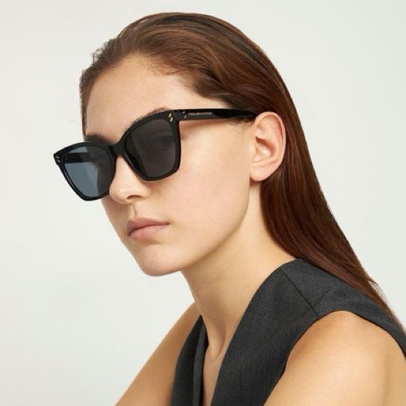 STELLA MCCARTNEY FALABELLA ROSE BLACK/BLUE SUNGLASSES SC40035I - Picture 3 of 7